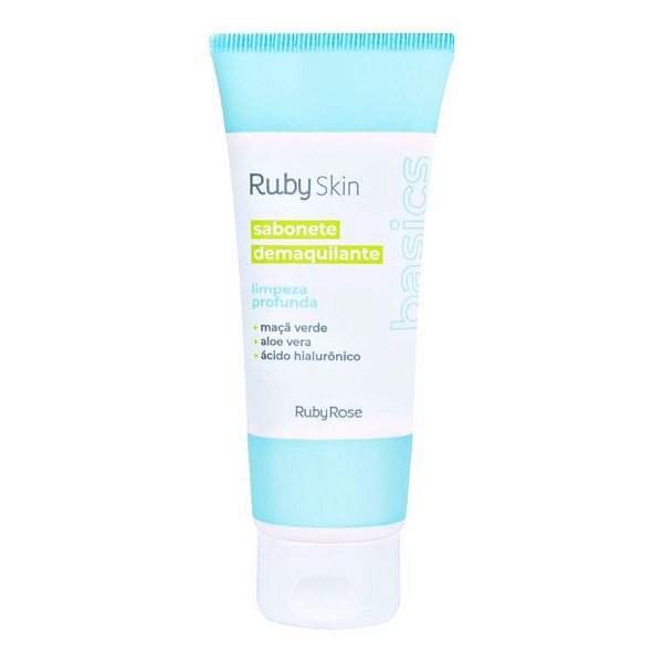 Sabonete Facial Demaquilante Ruby Skin Basics Ruby Rose