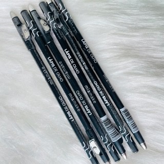 Lápis de Olho com Apontador Preto Mia Make