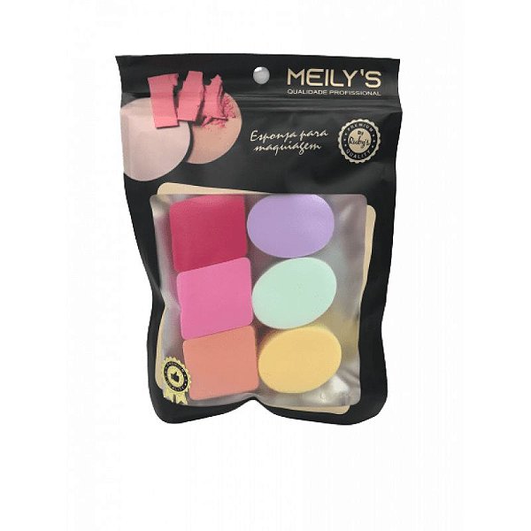 Kit de Esponjas para Maquiagem Meily's