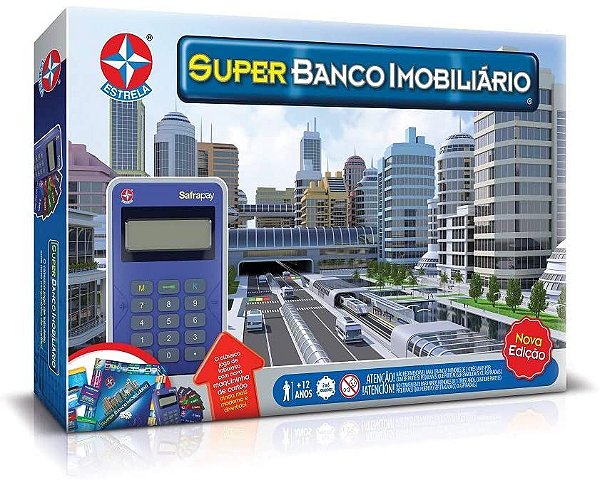 Jogo Super Banco Imobiliário Estrela