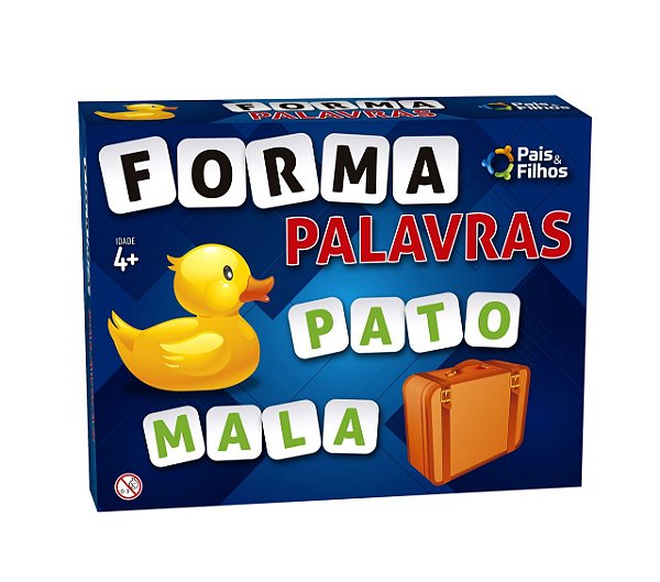 Jogo Forma Palavras 3003 Pais E Filhos