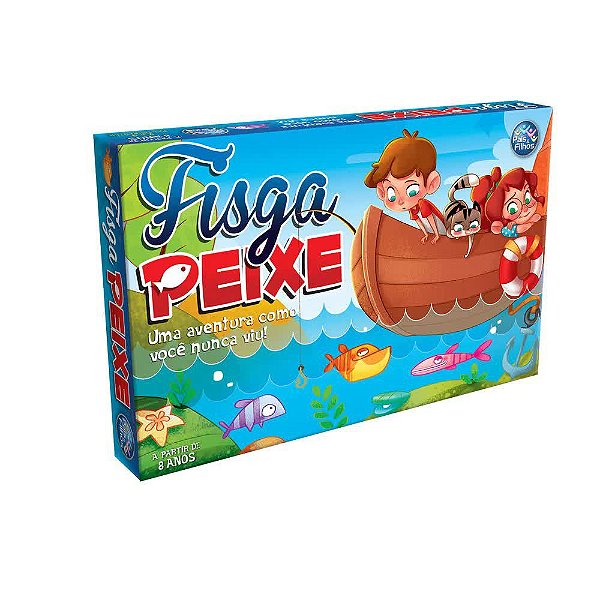 Jogo Fisga Peixe Pais E Filhos