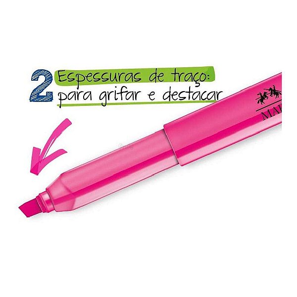 Marca Texto Grifpen Rosa Faber Castell Unidade