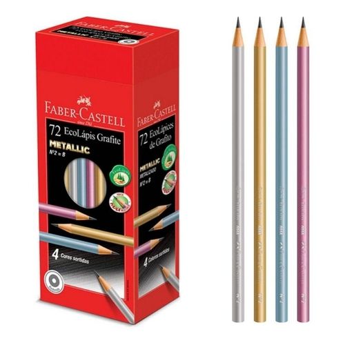 Lápis Eco Lápis Grafite Metallic Faber Castell Unidade