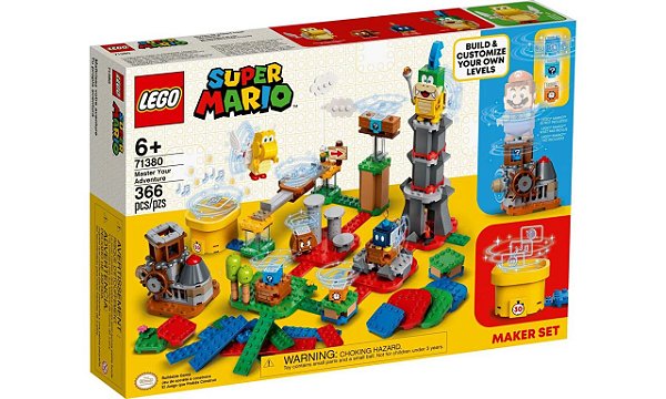 Lego Super Mario Domine Sua Aventura Expansão 366 Pçs 71380