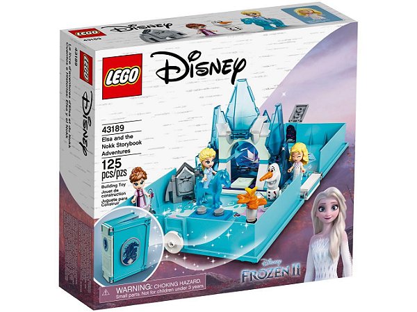 Lego Disney O Livro De Aventuras De Elsa E Nokk 43189