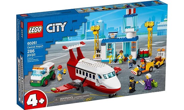 Lego City Aeroporto Central 286 Peças 60261