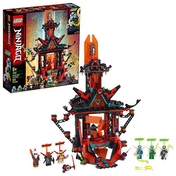 Lego Ninjago Império Templo Da Loucura 810 Peças 71712