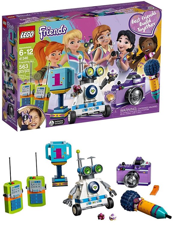 Lego Friends Caixa Da Amizade 563 Peças 41346