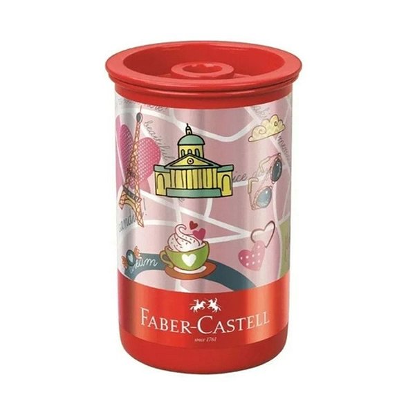 Apontador Com Deposito Lets Go Faber Castell