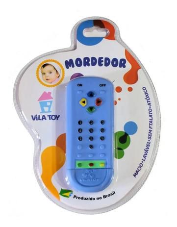 Mordedor Controle Remoto Azul 200-03 Vila Toys