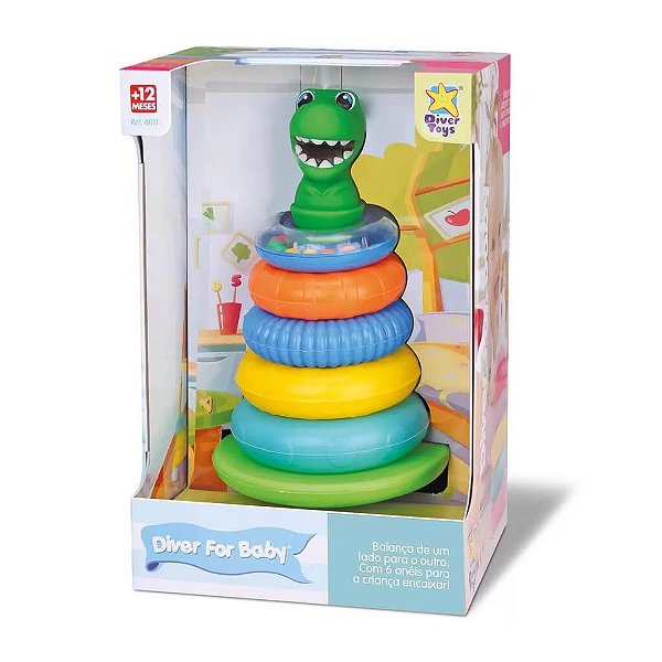 Piramide De Argolas Dino 8175 Diver Toys