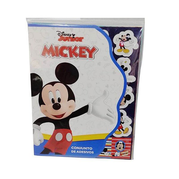 Conjunto De Adesivos Disney Com 8 Folhas Mickey Vmp