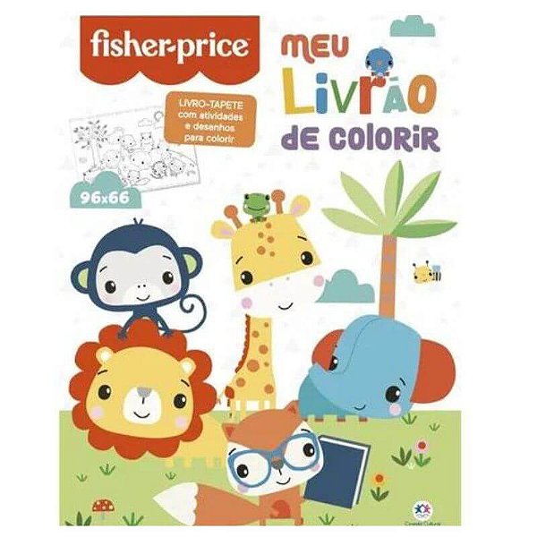 Livro De Colorir Tapete 05905 Fisher Price