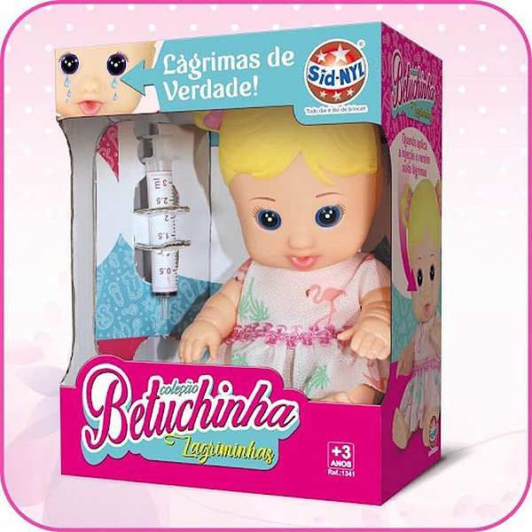 Boneca Betuchinha Lagriminhas 1341 Sid Nyl