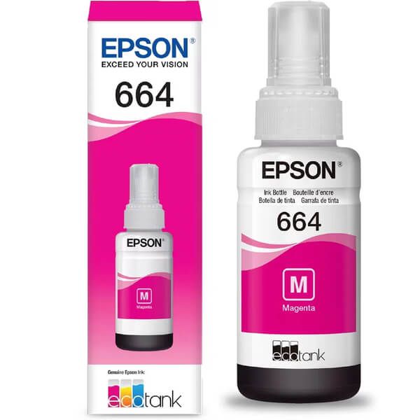 Refil De Tinta Epson T664320-Al Magenta 70ml