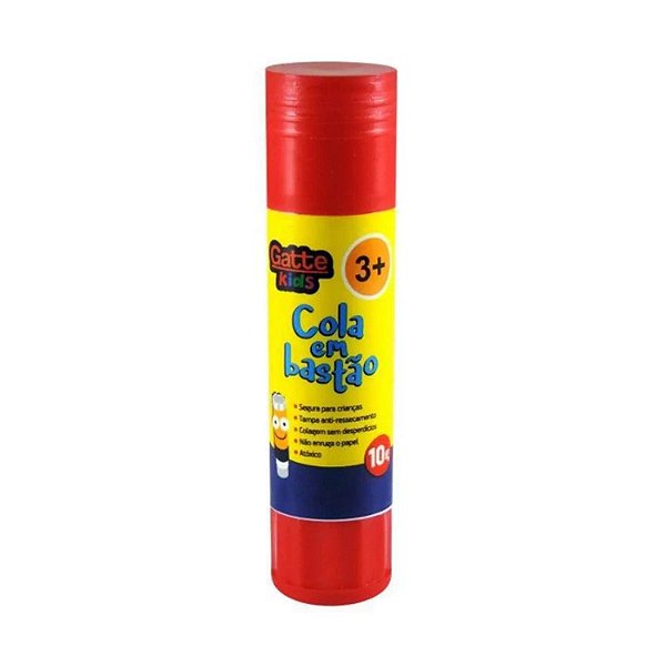 Cola Bastão 10 Gramas Gatte Kids Unidade