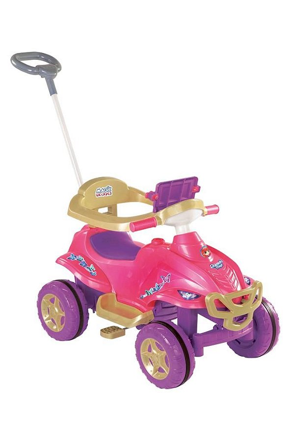 Quadriciclo Quadri Toys Princess Pedal 9404 Magic Toys