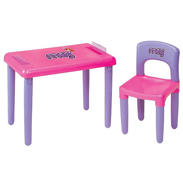 Mesa Meg Com Cadeira 3023 Magic Toys