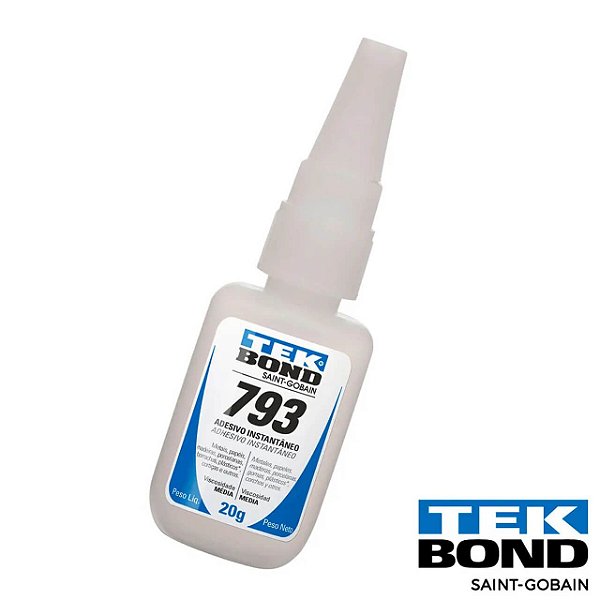 Cola Adesiva Instantânea 20g 793 Tek Bond