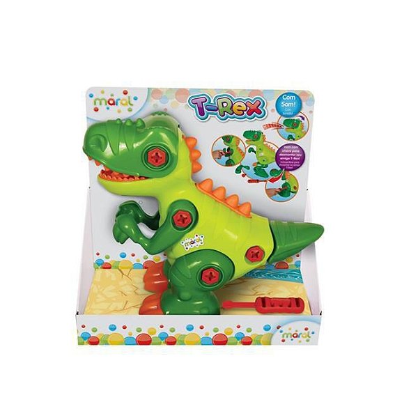 Dinossauro T- Rex Com Som 4127 Maral