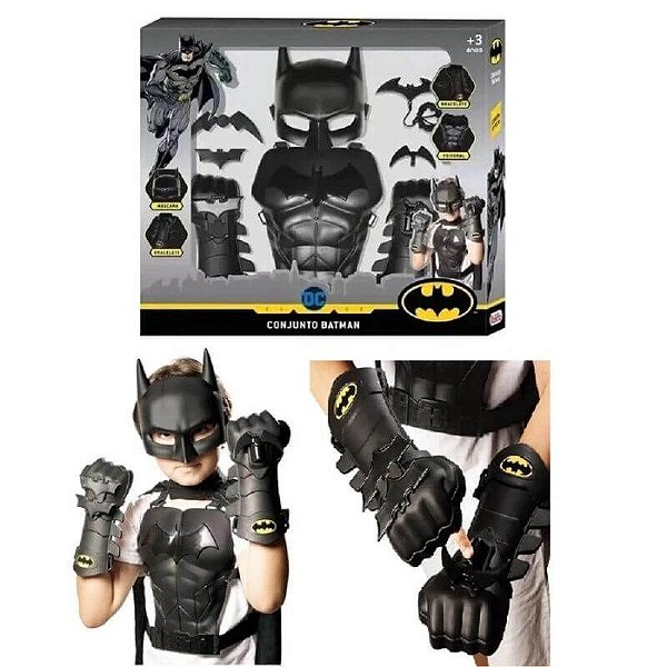 Conjunto Batman Aventura Brinquedos Rosita