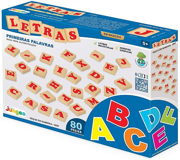 Letras Magicas 80 Pecas 701 Junges