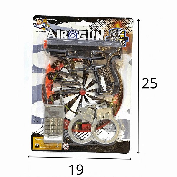 Pistola Lança Dardos Air Gun TK-AB2653 Toyking