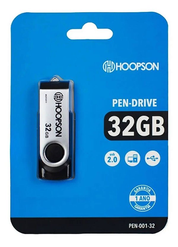 Pen Drive 32gb PEN-001-32 Hoopson