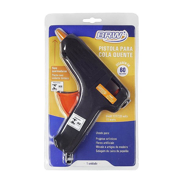 Pistola Cola Quente Grande 15 Watts Brw