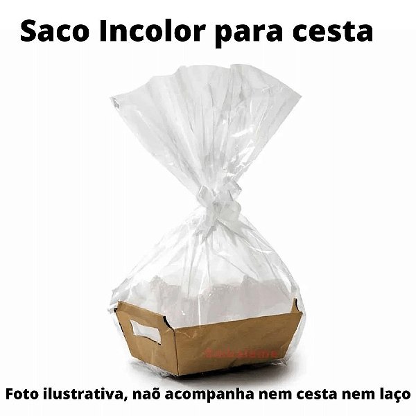 Saco Para Cesta 60x89cm Incolor I6089 Don Paper