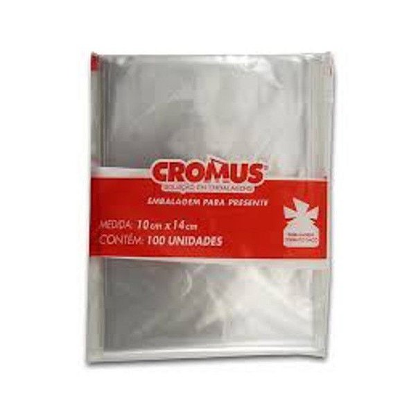 Saco Transparente 10X15 Cromus Unidade