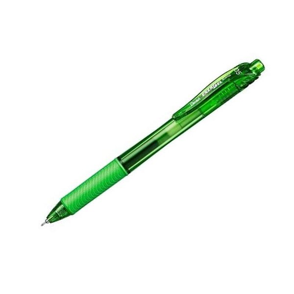 Caneta Gel Energel X Verde 0.5mm Unidade Pentel