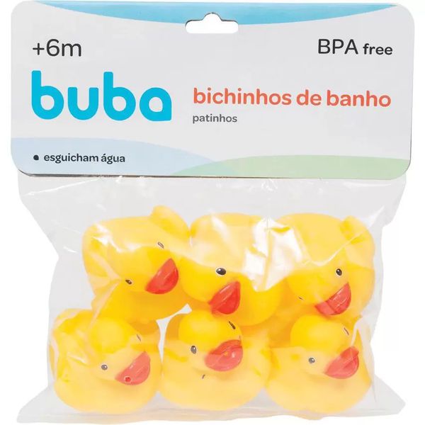 Patinho De Banho Amarelo 09684 Buba