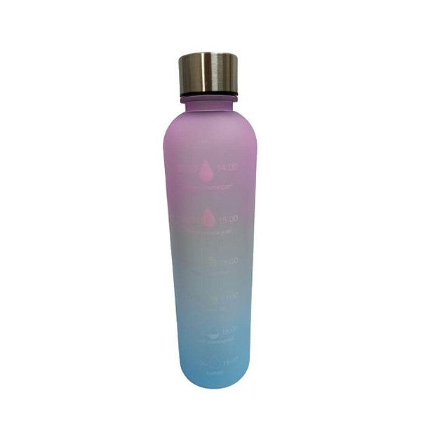 Garrafa De Plastico Tie Dye 980 ml GDRO778 Golden Rio