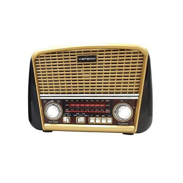 Rádio Portátil Ka-8807 Kapbom