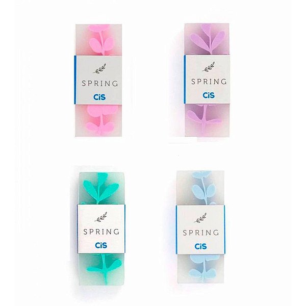 Borracha Spring Cores Pasteis Cis Unidade