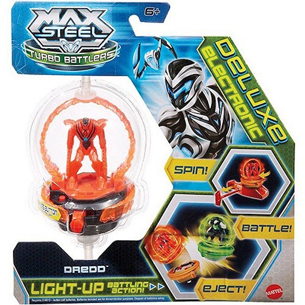 Max Steel Turbo Fighters Sort Deluxe Y1399 Mattel