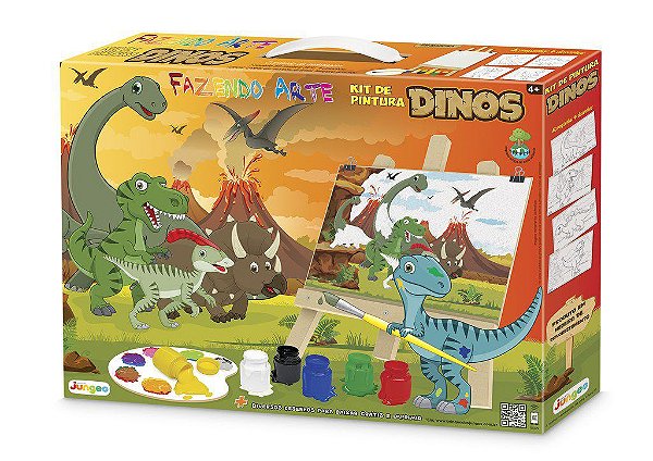 Kit De Pintura Dinos 347 Junges