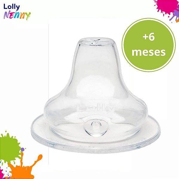 Bico De Silicone Antivazamento Para Copo 0052-01 Lolly Nenny