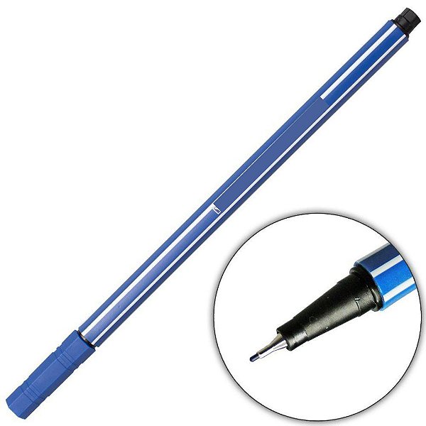 Caneta BetterFine Azul 0.4mm Skyglory