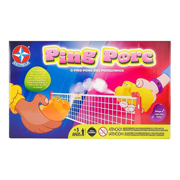 Jogo Ping Porc Estrela