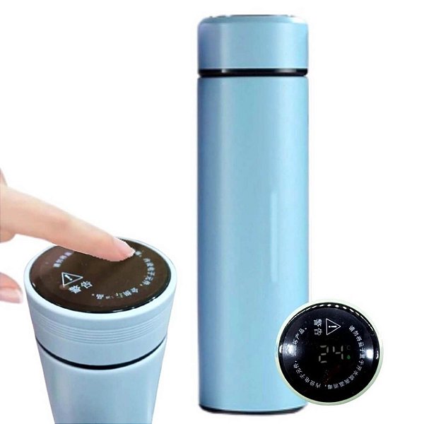 Garrafa Smart Cup 500ml Azul Claro WU-059
