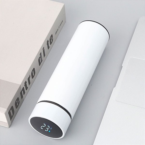 Garrafa Smart Cup 500ml Branca WU-082 Bazik Prime