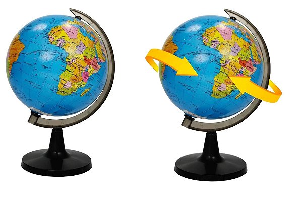 Globo Terrestre 14 Centímetros Vmp