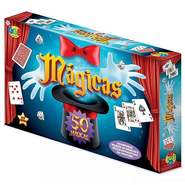 Jogo Mágicas 50 Truques 1082 GGB