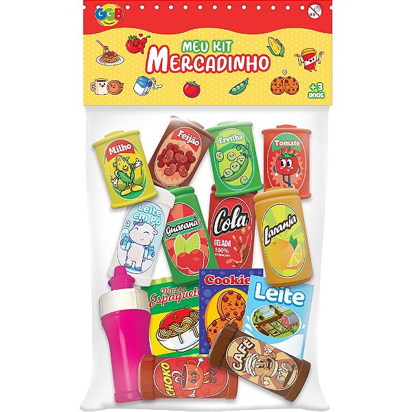 Meu Kit Mercadinho 14 Peças 441 GGB