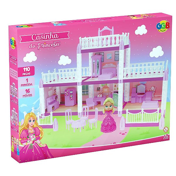 Casinha Da Princesa 110 Peças 424 GGB