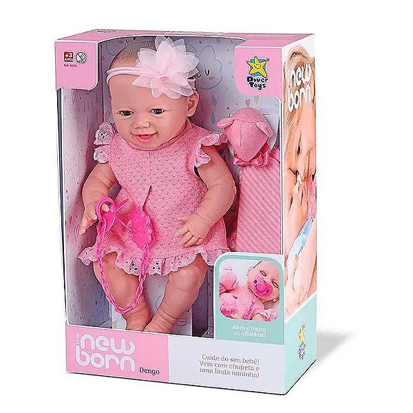 Boneca Diver New Born Dengo 8076 Diver Toys