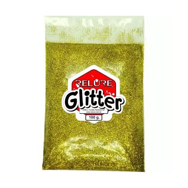 Glitter Pvc Ouro 100g 119 Honey